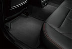 3D MAXpider 21-22 Tesla Model Y Elegant 1st 2nd Row - Floor Mat Set (Black) in car interior