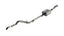Borla 21-22 Ford Bronco 2.7L 2DR/4DR T-304 Stainless Steel Cat-Back S-Type Exhaust - Brushed for off road parts
