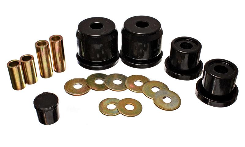 Energy Suspension 92-01 Honda Prelude Black Rear Control Arm Bushing Set for offroad performance upgrades.