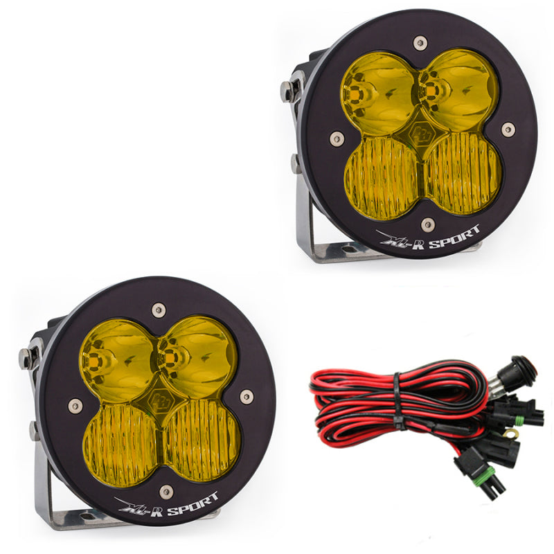 Baja Designs XL-R Sport Pair Driving/Combo - Amber lights for offroad performance upgrades