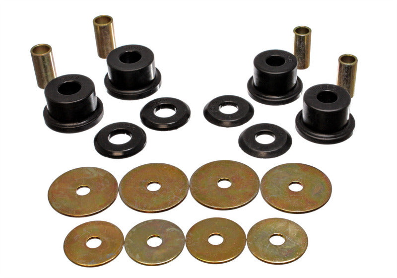Energy Suspension 90-94 Mitsubishi Eclipse AWD Black Sub-Frame Bushing Set for offroad performance upgrades