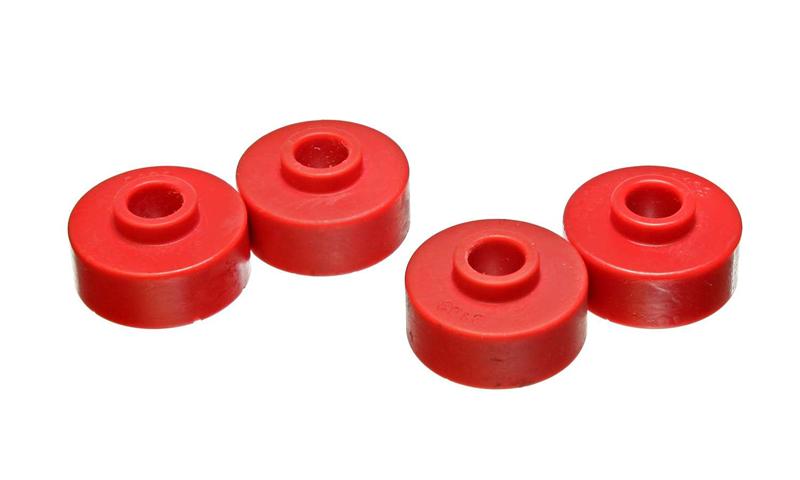Energy Suspension Corvette Rear Spring Cushion - Red for trucks and SUVs, performance offroad parts, drivetrain upgrades.