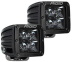 Rigid Industries D-Series Midnight Edition - Spot - Set of 2 for offroad lighting and electrical
