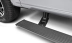 AMP Research 19-21 Mercedes Sprinter Van PowerStep - Black with rugged tire and sleek design.
