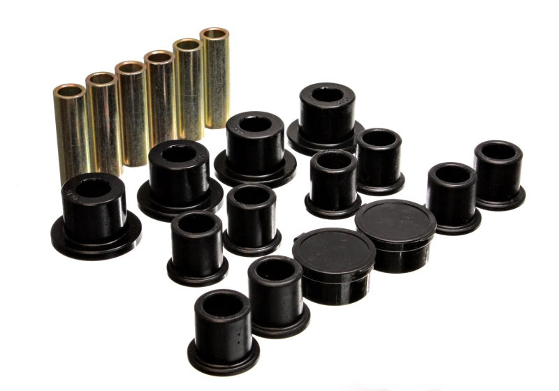 Energy Suspension 98-11 Ford Ranger Black Rear Leaf Spring Bushing Set for offroad performance upgrades