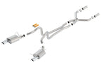 Borla 13-14 Mustang GT/Boss 302 5.0L V8 RWD Single Split Rear Exit ATAK Catback Exhaust components