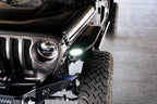 DV8 Offroad 18-23 Jeep Wrangler JL Slim Fender Flares close-up view