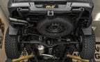 Magnaflow 2024 Toyota Tacoma Speq Series Cat-back Exhaust System (Black Tips) underside view