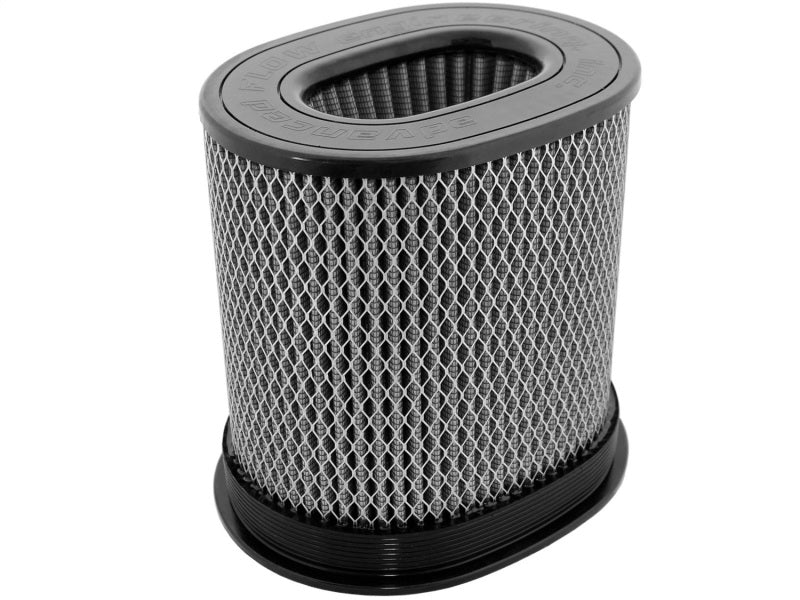 aFe MagnumFLOW HD Air Filters Pro Dry S Oval 7in X 4.75in F 9in X 7in T X 9H Secondary image