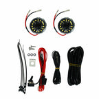 KC HiLiTES Cyclone 2in. LED Universal Under Hood Lighting Kit (Incl. 2 Cyclone Lights/Switch/Wiring) accessories