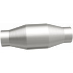 MagnaFlow Conv Univ 4 C/C 3.5 Perf Spun catalytic converter for offroad performance upgrades.