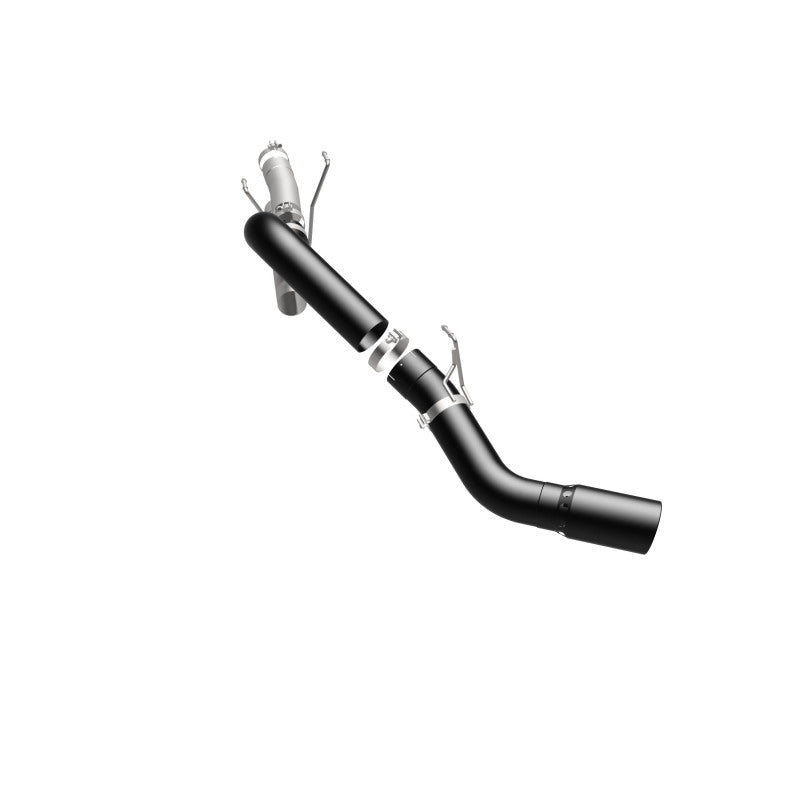 MagnaFlow 07-10 Dodge 2500/3500 409 SS DPF Back 5in Single Exit Exhaust- Black for offroad performance upgrades
