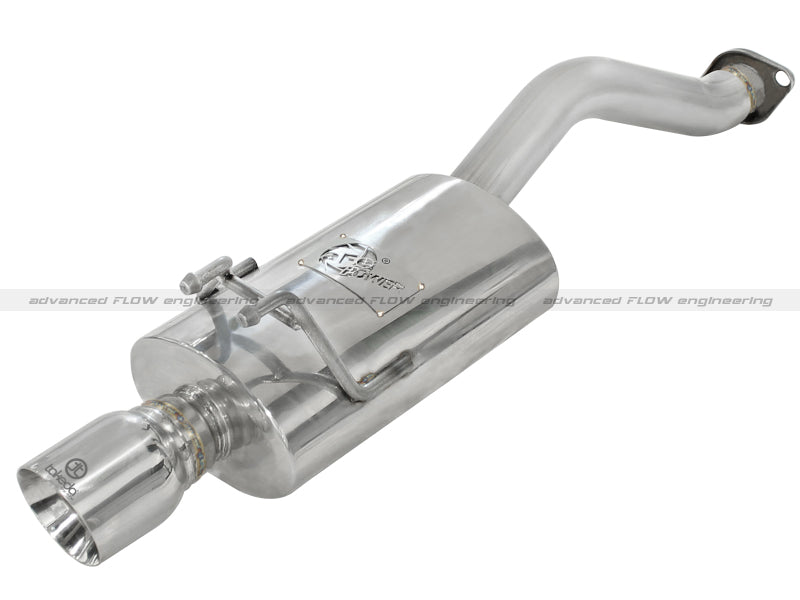 aFe Takeda Exhaust Axle-Back 06-11 Honda Civic Si L4 2.0L 2.5in 304 Stainless Steel Secondary image