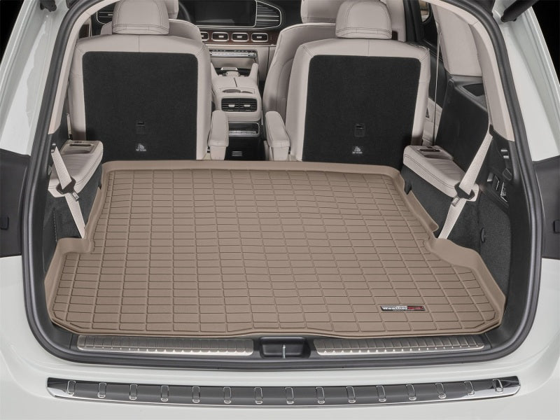 WeatherTech 2020+ Mercedes-Benz GLS-Class Cargo Liners - Tan Secondary image