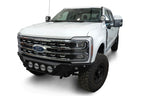 Addictive Desert Designs2023+ Ford Super Duty F250/350 Ditch Light Brackets on truck for offroad lighting