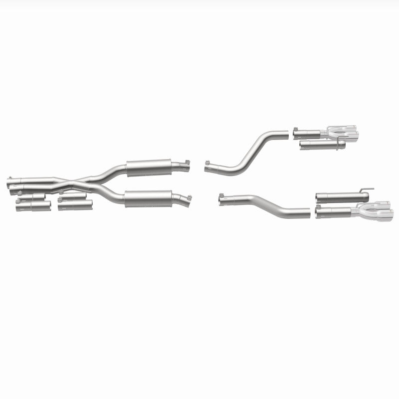 MagnaFlow 2017+ Dodge Challenger 409 SS Polished 3in Quad Tips Cat-Back Exhaust parts for performance upgrades