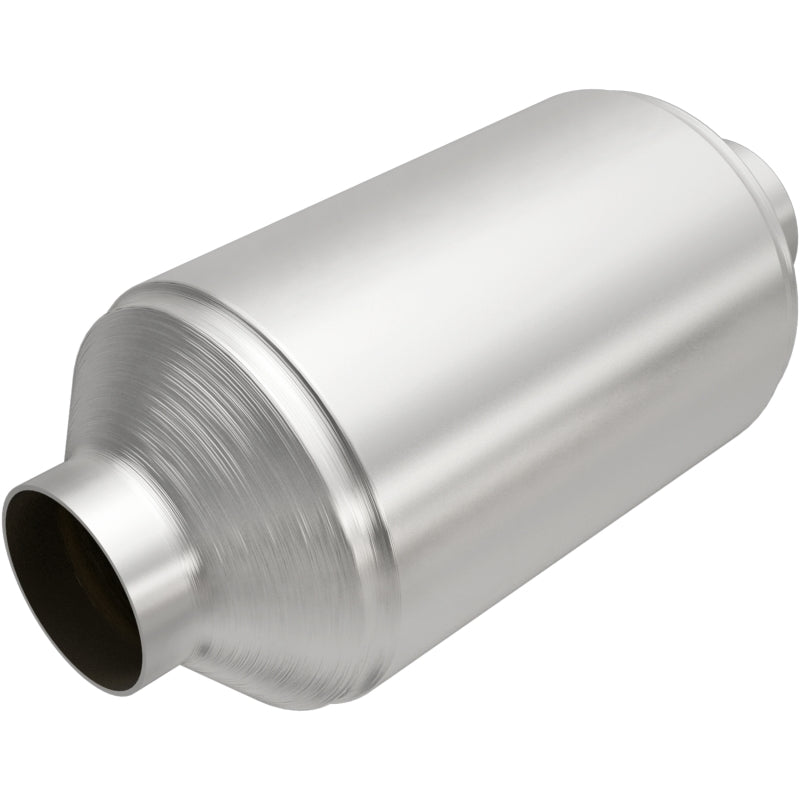 MagnaFlow California Grade CARB Compliant Universal Catalytic Converter 2.50 CA 4in Spun Secondary image