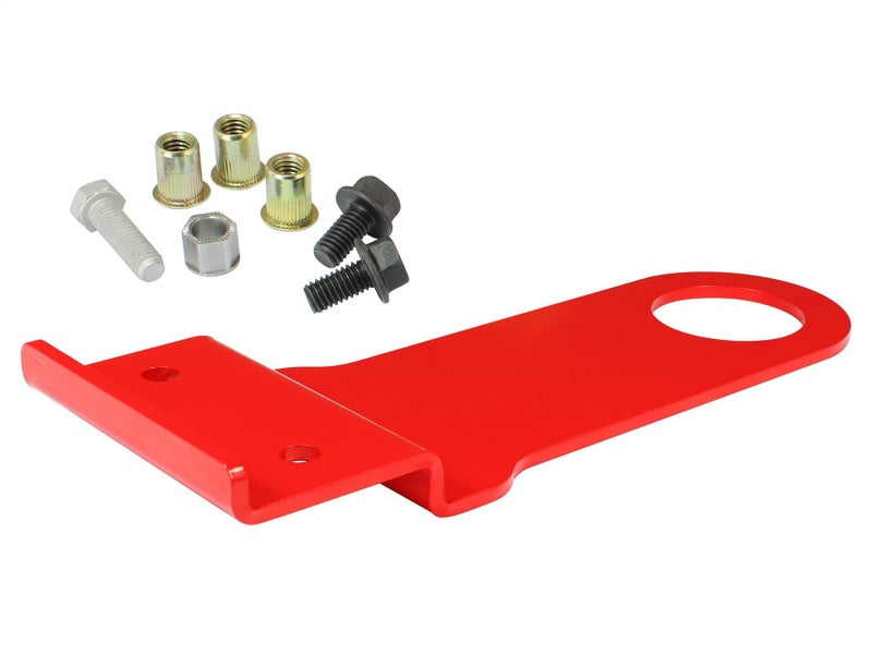aFe Control Front Tow Hook Red 05-13 Chevrolet Corvette (C6) Secondary image