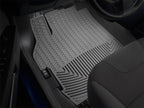 WT Rubber Mats - Front - Grey on vehicle floor, durable and anti-skid