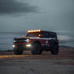 KC HiLiTES Gravity Titan LED Light Bar - 50in. (8-Light) on offroad vehicle