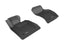 3D MAXpider 2013-2019 Cadillac ATS/ATS-V Kagu 1st Row Floormat - Black, all-weather car floor mats, custom fit design.