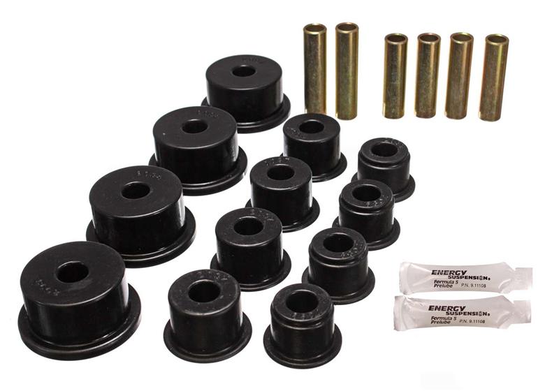Energy Suspension Jeep/Cherokee/Comanche Spring Bushing - Black components for performance upgrades