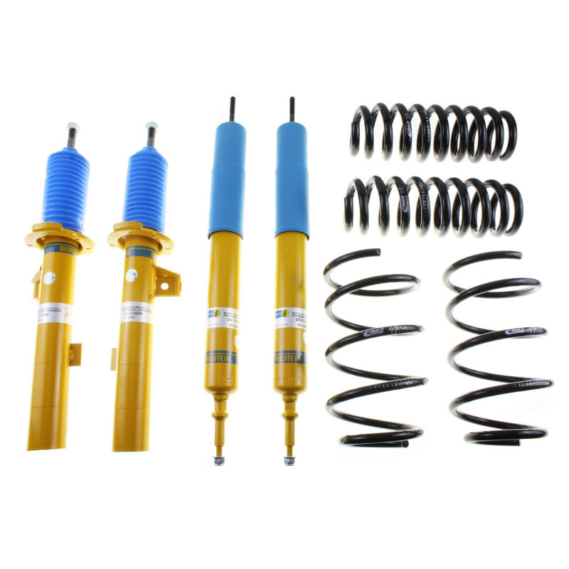 Bilstein B12 2012 BMW 135i Base Coupe Front and Rear Suspension Kit components