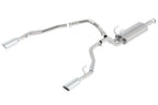 Borla 09-14 Dodge Ram 1500 5.7L V8 2/4WD Crew/Extended Cab SS Catback Exhaust system with dual tips.