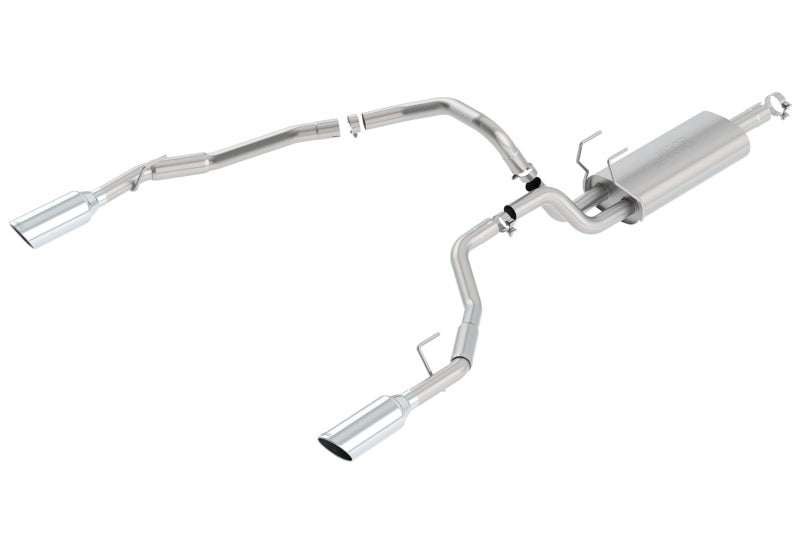 Borla 09-14 Dodge Ram 1500 5.7L V8 2/4WD Crew/Extended Cab SS Catback Exhaust system with dual tips.