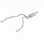 MagnaFlow 2019 Ram 1500 V8 5.7L (Excl. Tradesman) Polished 3in 409SS Cat-Back Exhaust System for offroad performance upgrades.