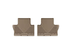 WeatherTech 07+ Volvo S80 Rear Rubber Mats - Tan