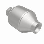 MagnaFlow Conv Univ 2.25in Inlet/Outlet Center/Center Round 3in Body L x 5in W x 8.75in Overall L catalytic converter
