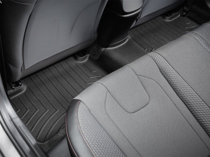 WeatherTech 2021+ Hyundai Elantra(Auto Trans) Rear FloorLiner - Black interior protection