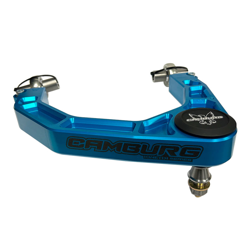 Camburg Toyota Tundra 2WD/4WD 07-21 KINETIK V2 Performance Billet Uniball Upper Arms (King Blue) for off-road parts.