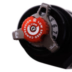Fox 2024+ Toyota Tacoma 2.5 Performance Elite Series Front Reservoir Shock (1-3in Lift) DSC EVO adjustment knob featuring low speed compression.