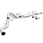 MagnaFlow Stainless Cat-Back Exhaust 2015 Chevy Silverado 2500HD 6.0L P/S Rear Exit 5in. exhaust system components.