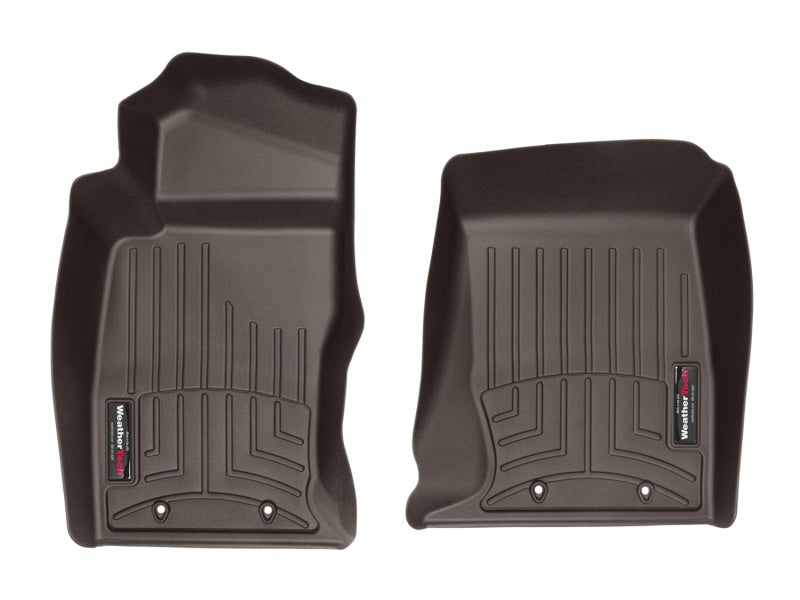 WeatherTech 2016+ Jaguar F-Type Front FloorLiner - Cocoa Secondary image