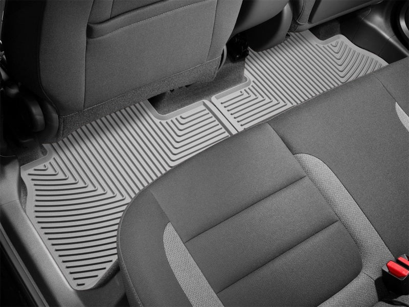 WeatherTech 2021+ Chevrolet TrailBlazer Rear Rubber Mats - Grey Secondary image