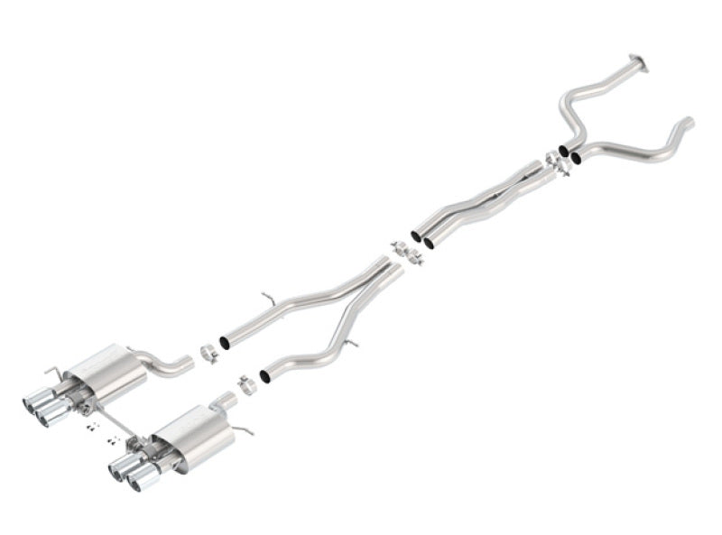 Borla 2016 Cadillac ATS-V 3.6L Twin Turbo Catback Exhaust 4in Tips Dual Split Rear Exit Secondary image