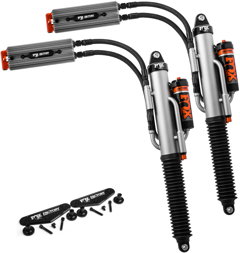 Fox Ford Raptor 3.0 Factory Series 12.27in External QAB P/B Reservoir Rear Shock Set - Blk for offroad performance upgrades