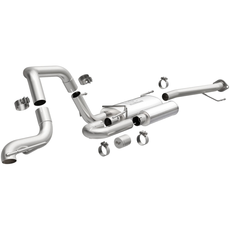 MagnaFlow 03-21 Toyota 4Runner V6 4.0L Overland Series Cat-Back Exhaust parts for offroad performance upgrades.