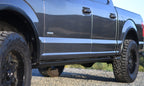 AMP Research 15-20 Chevy/GMC Silverado 2500-3500/Sierra 2500-3500/Crew & Double Cab PowerStep on off-road truck.