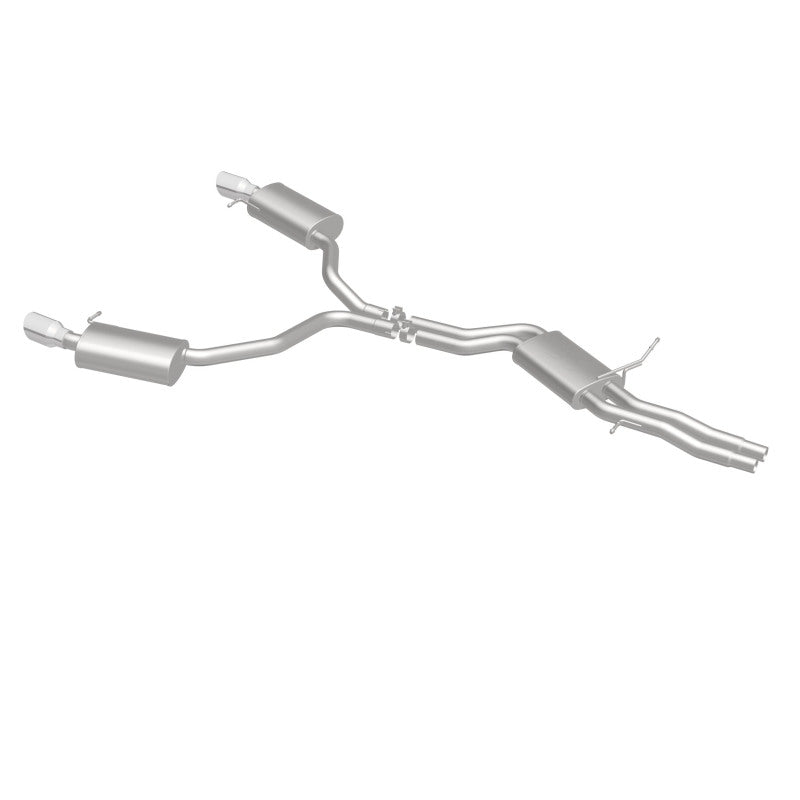 MagnaFlow Sys C/B 12-15 Audi A6 / A7 3.0L V6 SS 2.5in Dual Split Rear Ext 4in Tips exhaust system for performance upgrades