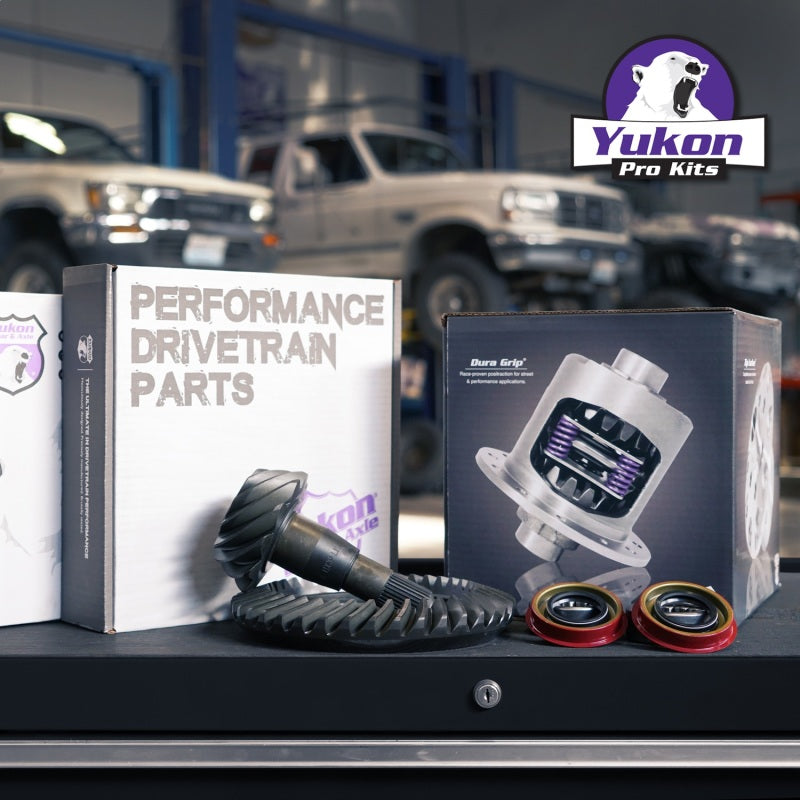 Yukon Gear 9.25in CHY 3.55 Rear Ring & Pinion Install Kit 31 Spline Positraction 1.7in Axle Bearings Secondary image