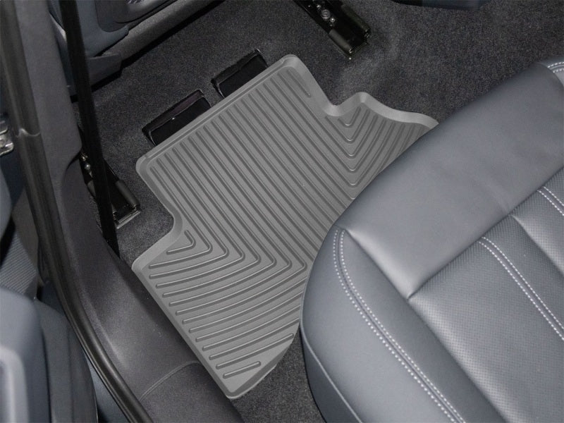 WeatherTech 18-25 Audi Q5 2nd Row Rear All-Weather Floor Mats - Grey Secondary image