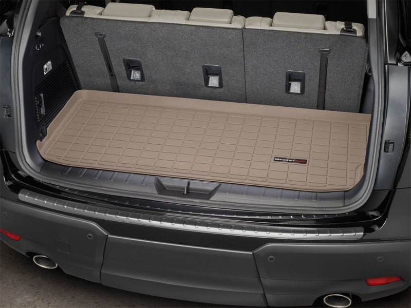 WeatherTech 2019+ Subaru Ascent Cargo Liners - Tan Secondary image