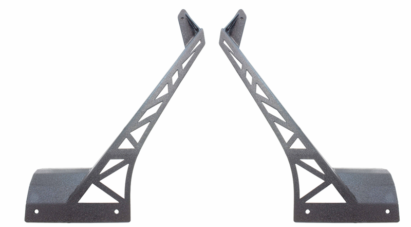 Fishbone Offroad 2018+ Jeep Wrangler JL Windshield Light Bracket for offroad lighting and electrical.