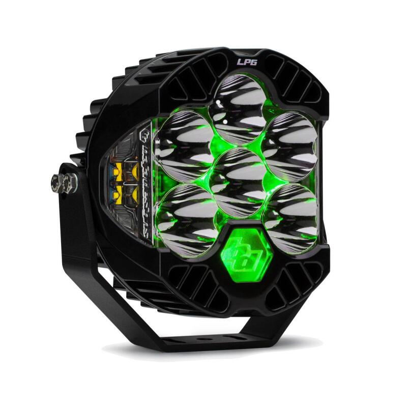 Baja Designs LP6 Pro Driving/Combo LED - Green offroad lighting