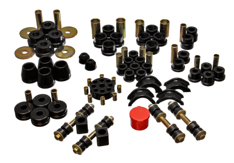 Energy Suspension 74-78 Nissan 260Z/280Z Black Hyper-Flex Master Bushing Set Secondary image