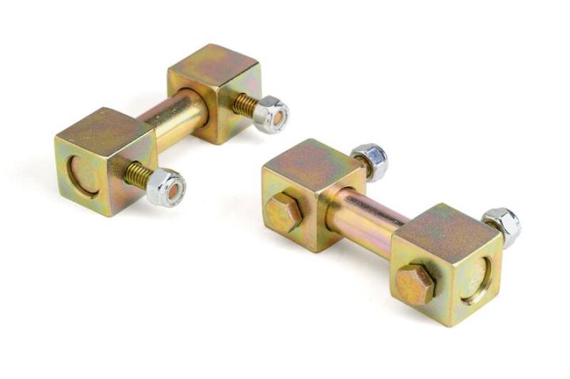 JKS Manufacturing Jeep Wrangler TJ/LJ Lower Shock Bar Pin Eliminator - Front Secondary image